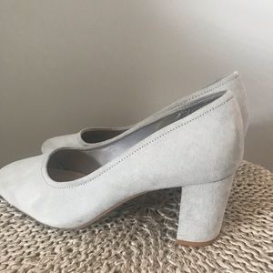 Grey heels
